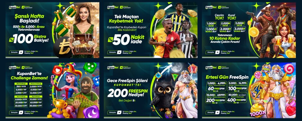 kuponbet bonusları