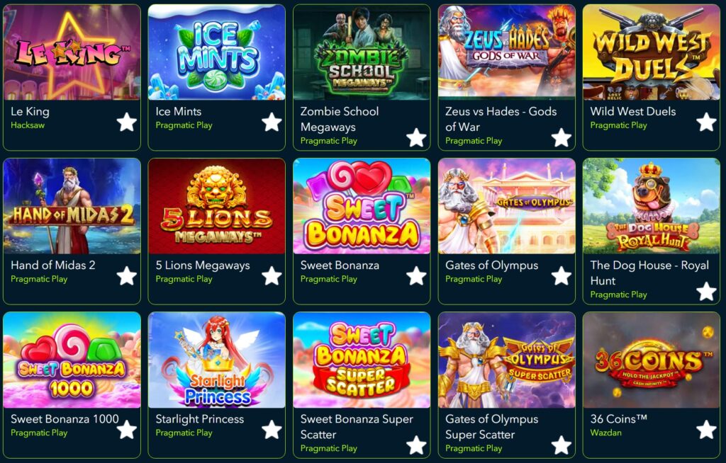 kuponbet slot oyunları